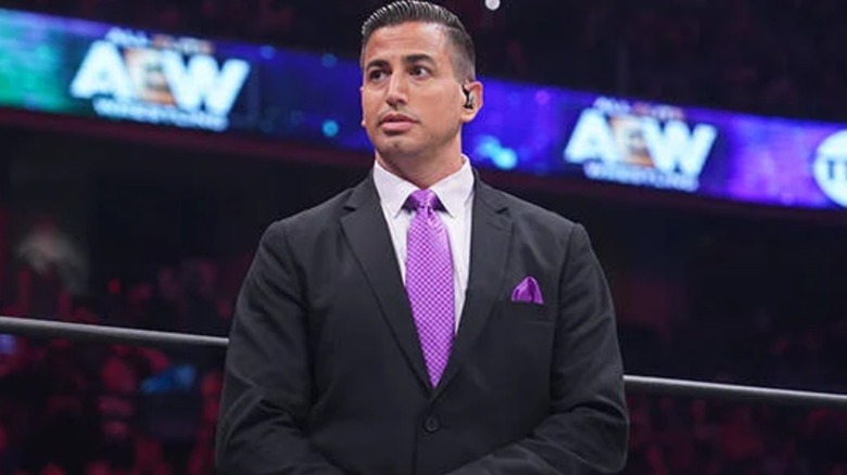 Justin Roberts on AEW Dynamite