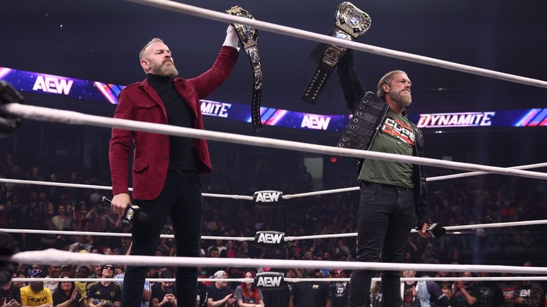 Cope + Christian win the AEW World Tag Team titles