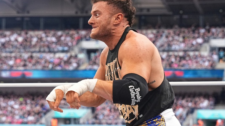 MJF kangaroo pose