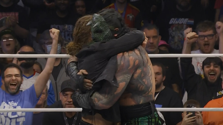 Jurassic Express reunite at AEW All Out