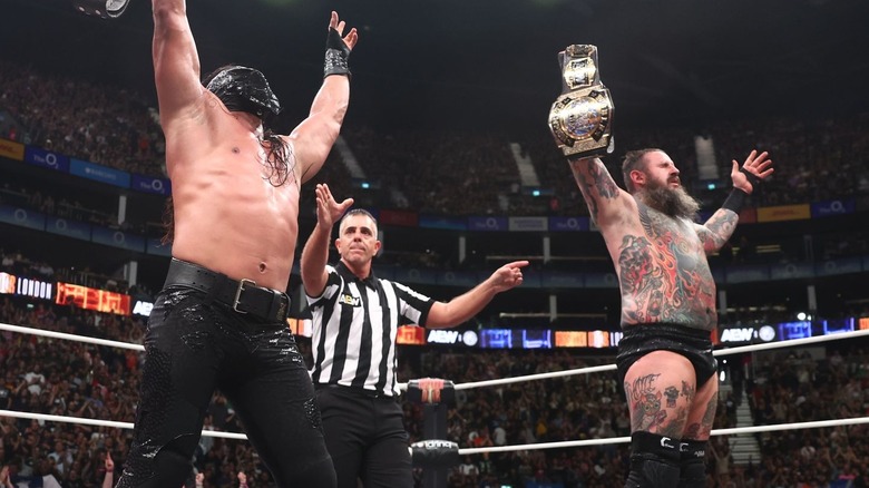Brodido win the AEW tag titles