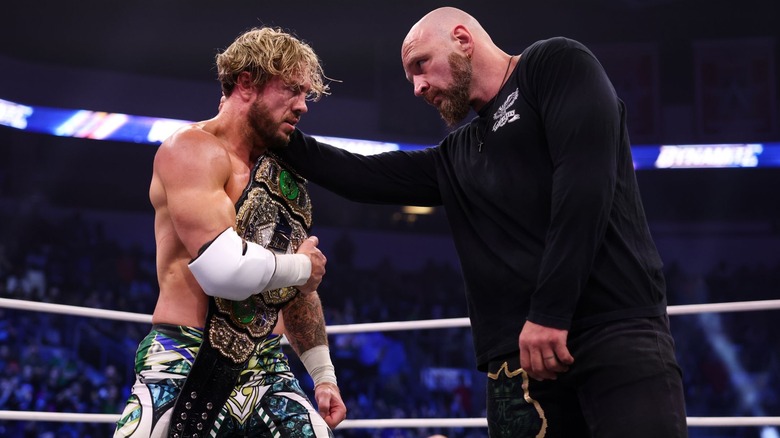 Will Ospreay and Jon Moxley on AEW Dynamite