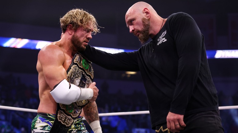 Will Ospreay and Jon Moxley on AEW Dynamite
