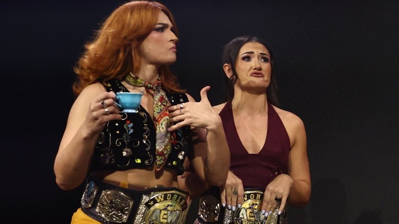 Brawling Birds on "AEW Dynamite"