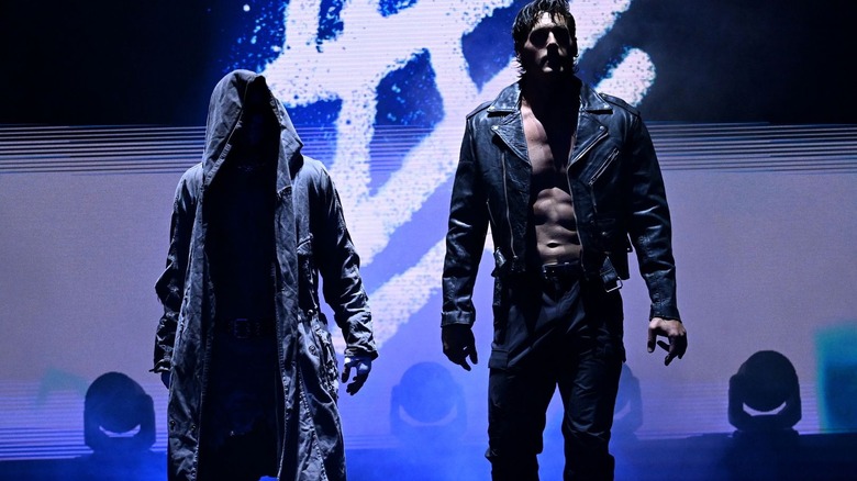 Darby Allin and Steven Borden entrance