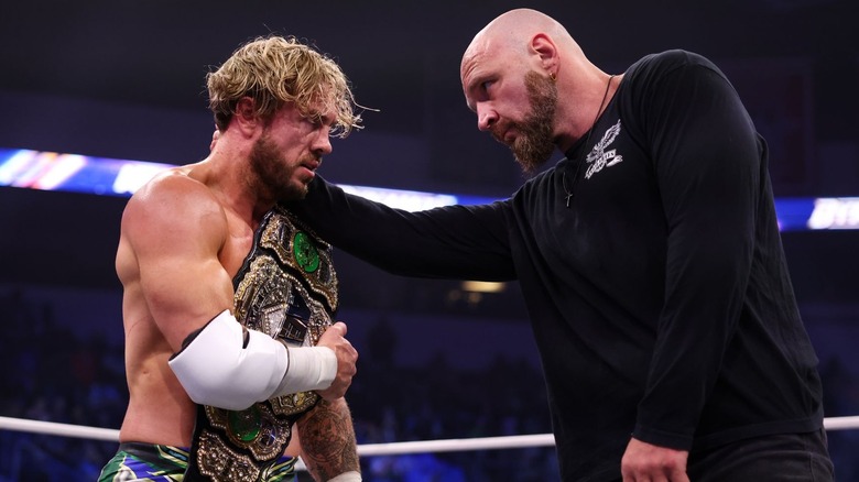 Will Ospreay and Jon Moxley on AEW Dynamite