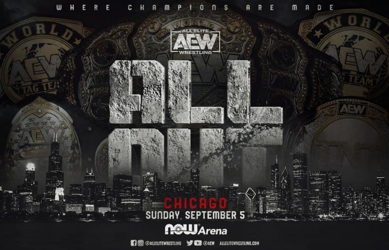 AEW All Out Advertised For September 5 At NOW Arena Near Chicago