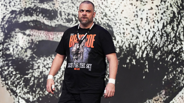Eddie Kingston makes an entrance