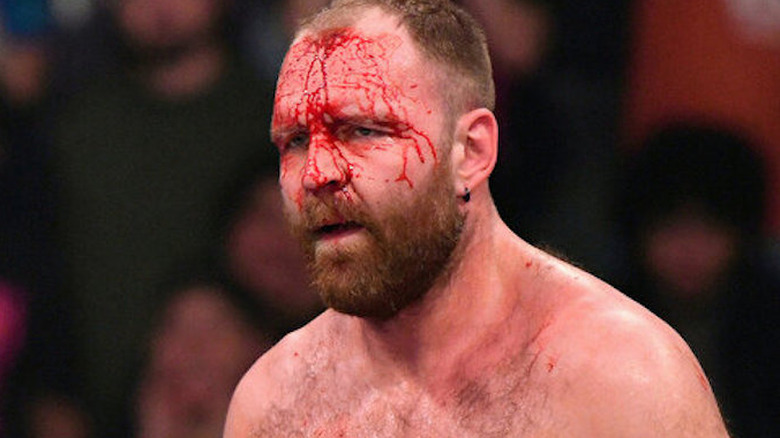 Jon Moxley bleeding