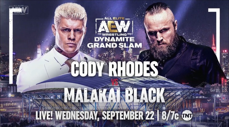 AEW Announces Cody Rhodes Return Match