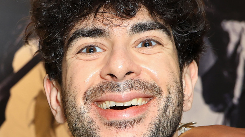 Tony Khan Smiling