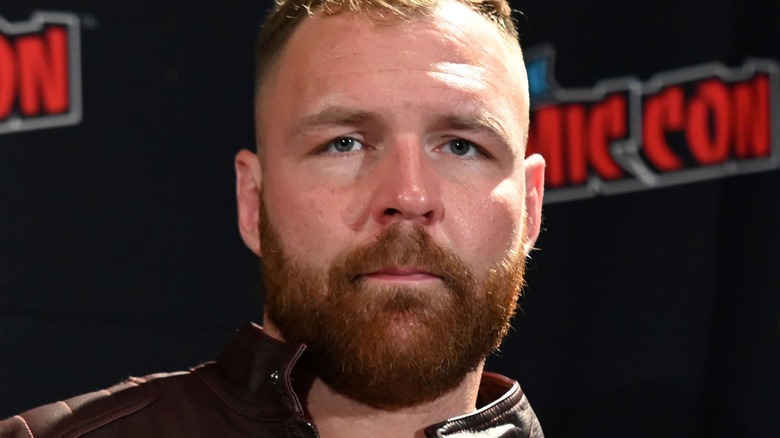 Jon Moxley looking directly into a camera