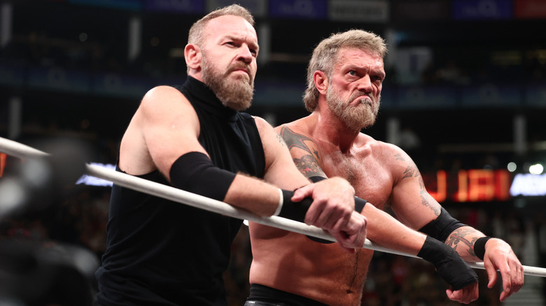 Christian Cage and Adam Copeland at AEW Forbidden Door