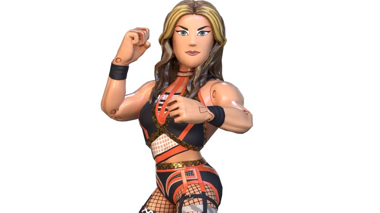 Render of the "AEW Figure Fighters" version of Jamie Hayter