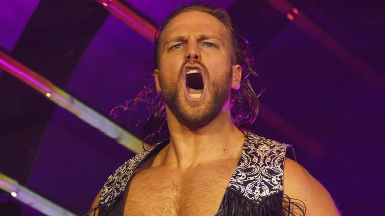 Adam Page yelling