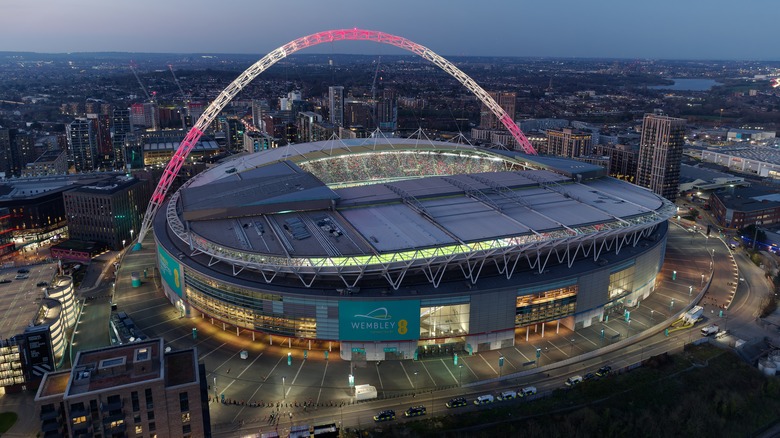 Overlooking Wembley Stadium 