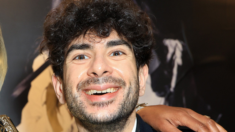 Tony Khan At An AEW Promotional Event