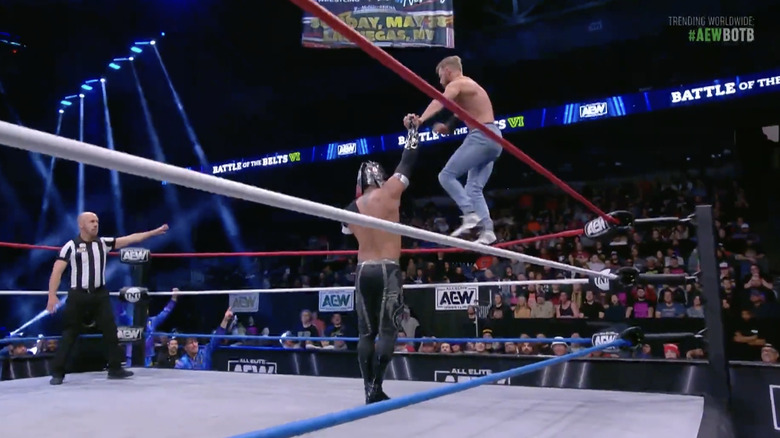 The men in the ring