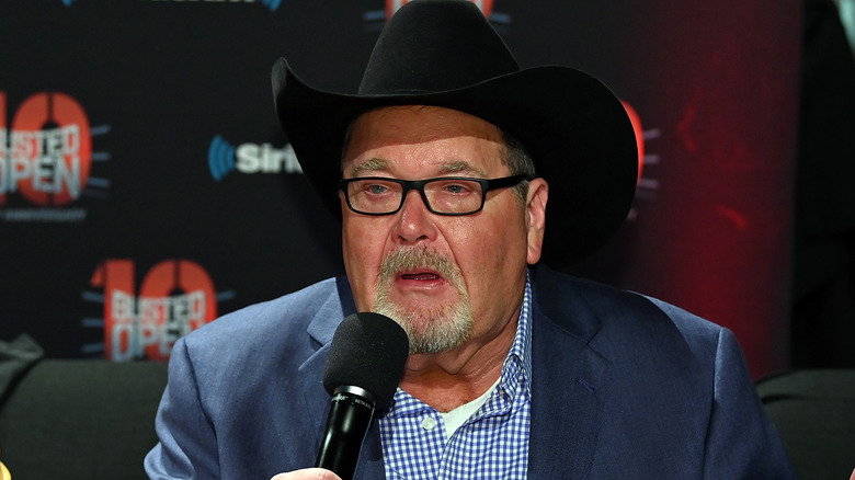 Jim Ross talking