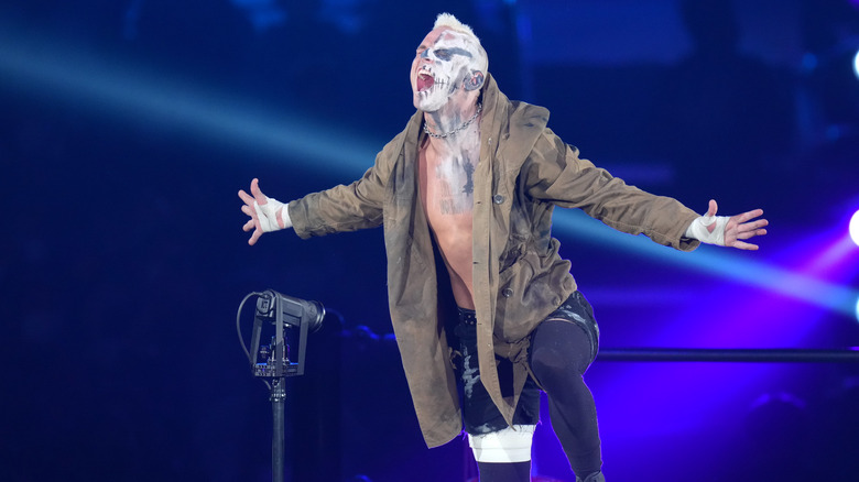 Darby Allin enters the ring during the Pro-Wrestling NOAH - GREAT MUTA FINAL "BYE-BYE"