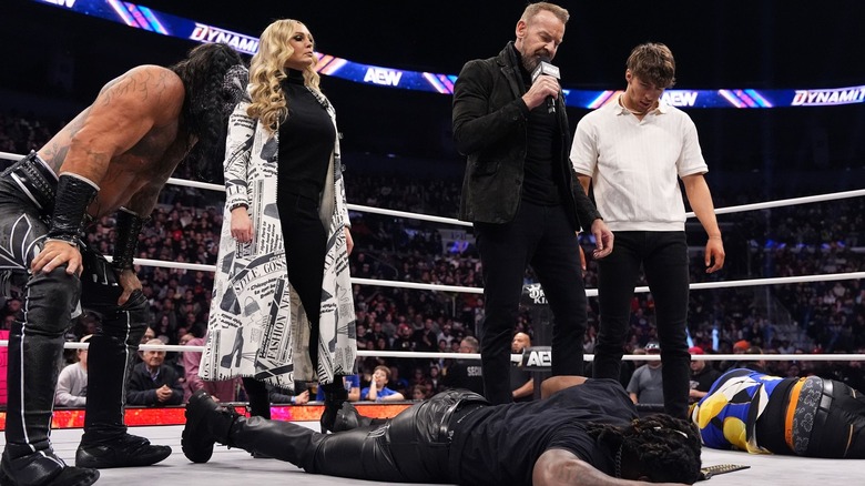 The Patriarchy standing over Swerve Strickland