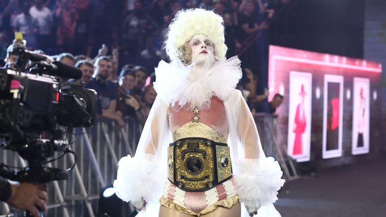 Toni Storm makes her entrance