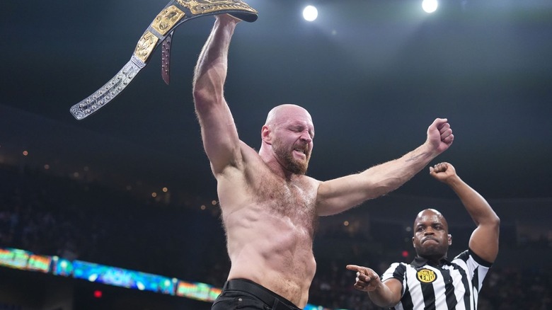Jon Moxley holds the Continental Championship