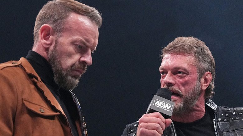 Adam Copeland dresses down Christian Cage