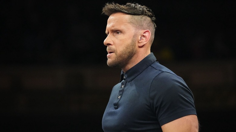 Nigel McGuinness in the ring