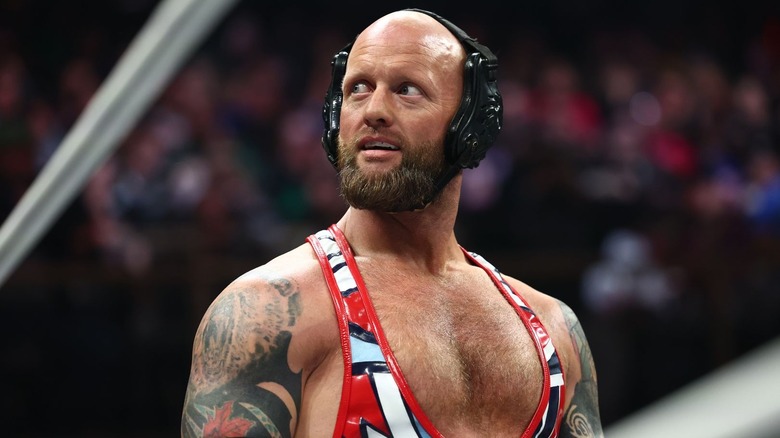 Josh Alexander in the ring