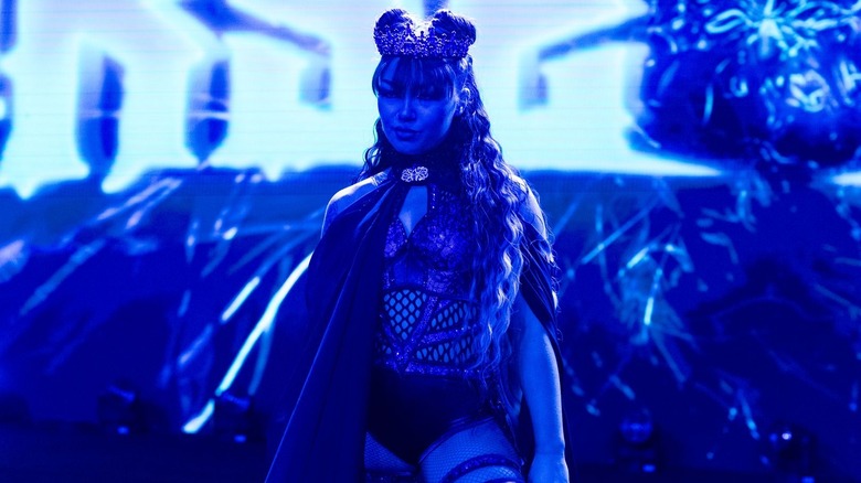 Skye Blue's entrance