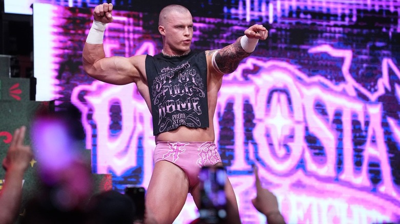 Kyle Fletcher entrance