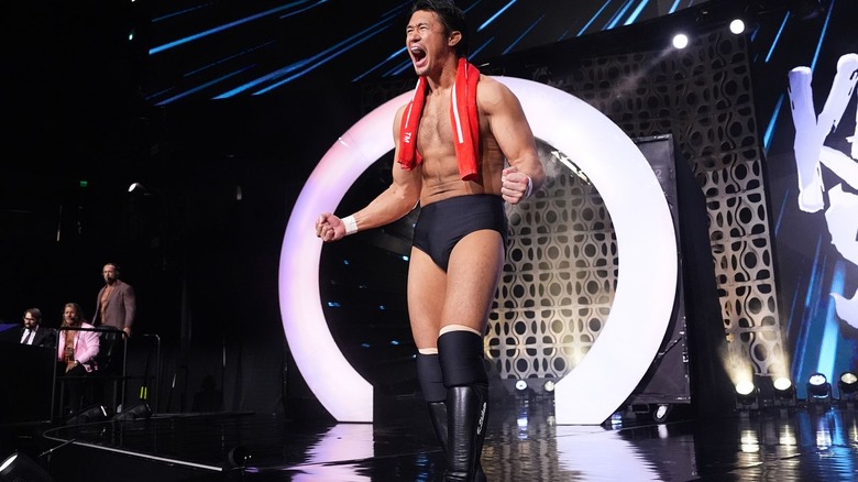 Shibata poses