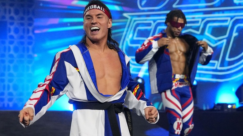 Jetspeed making their way to the ring