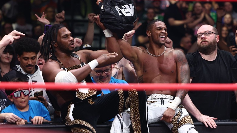 Private Party celebrate winning $200K