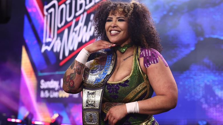 Willow Nightingale with the TBS Championship