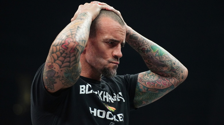 CM Punk on the July 1 "Collision"