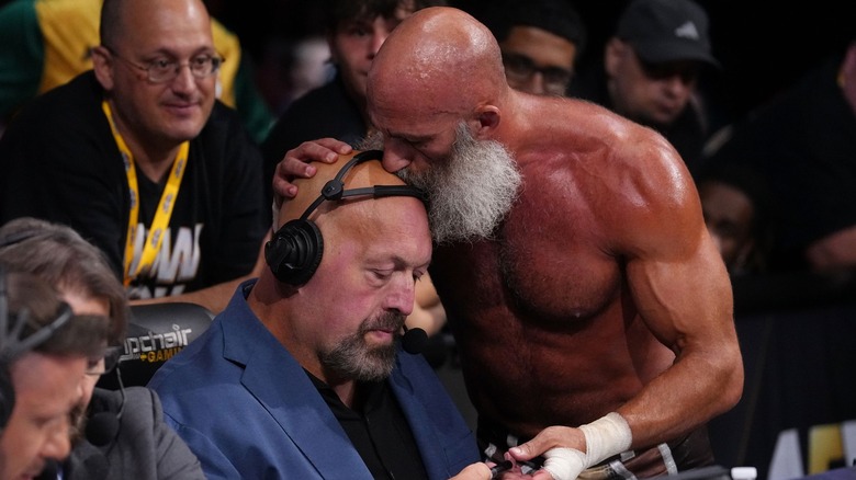 Paul Wight and Tommaso Ciampa on AEW Collision