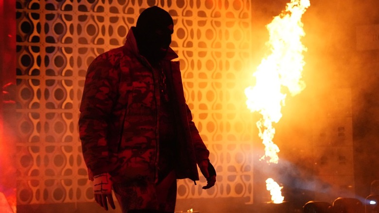 Brody King's entrance