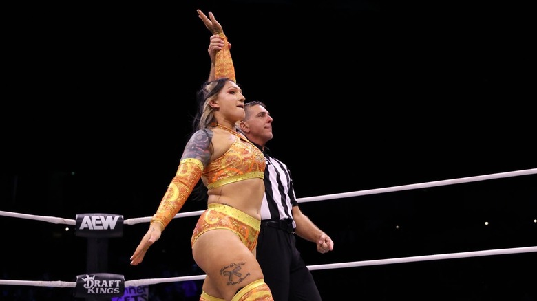 Kris Statlander in the ring