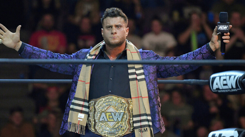 MJF in the ring 