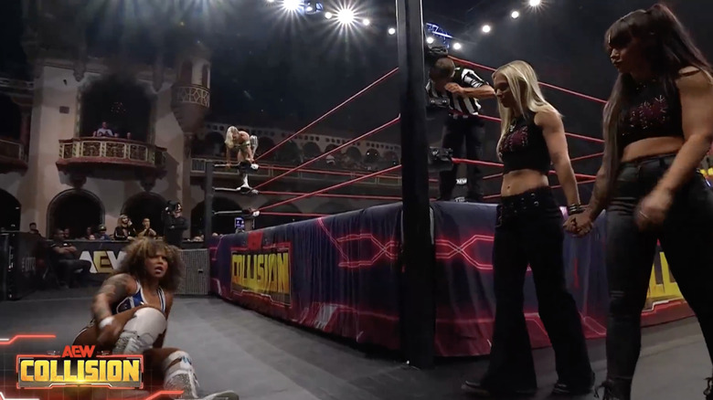 Triangle Of Madness triple teaming on Nightingale