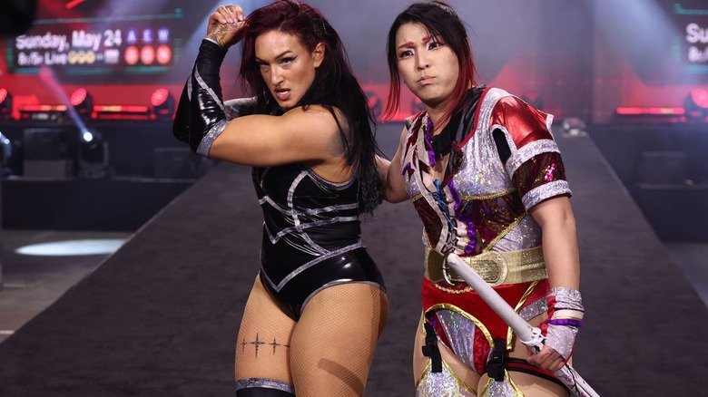 Kris Statlander and Hikaru Shida