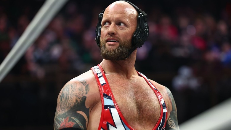 Josh Alexander in the ring