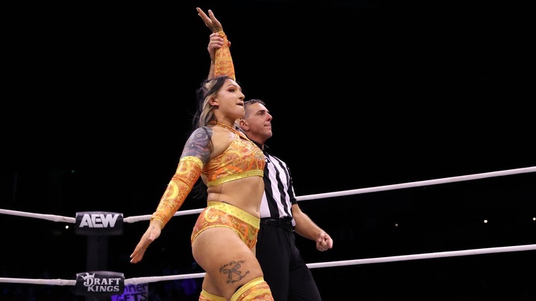 Kris Statlander in the ring