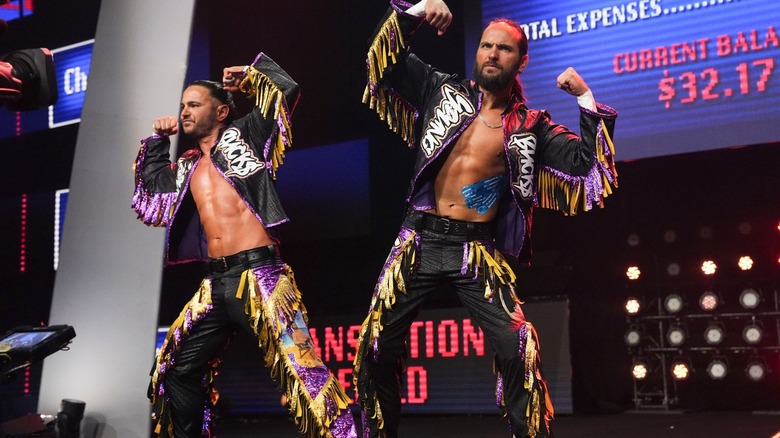 Young Bucks entrance