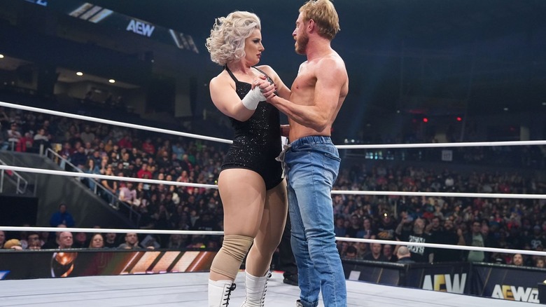 Toni and Orange dancing