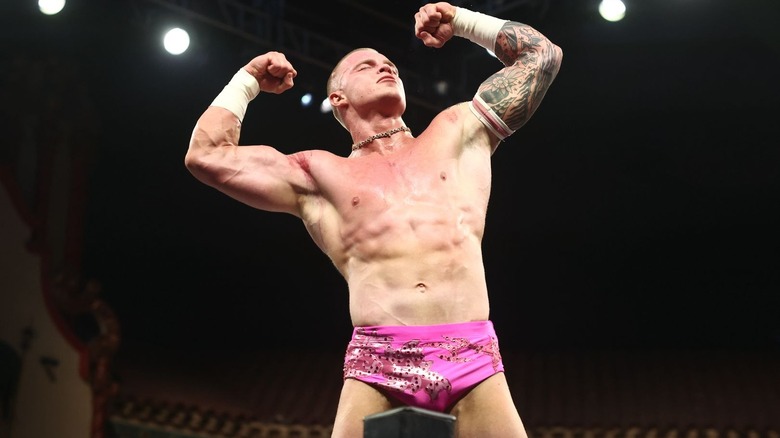 Kyle Fletcher posing