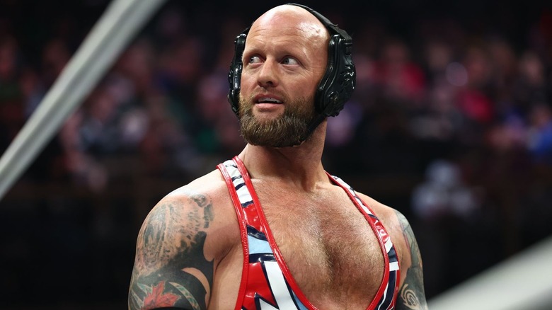 Josh Alexander in the ring