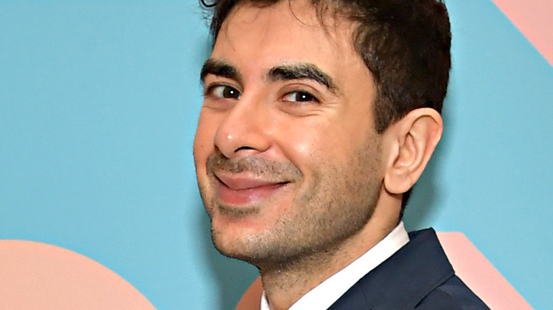 Tony Khan posing